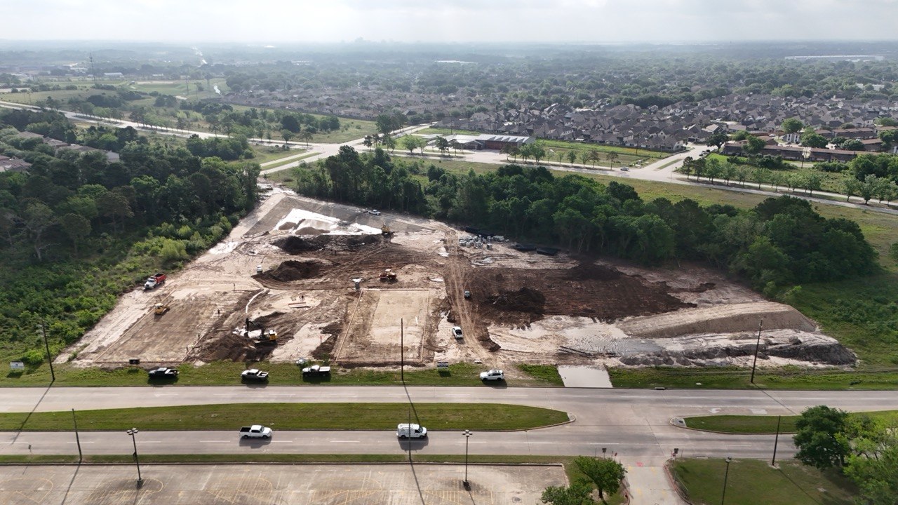 Bammel North day 47: slab pour day